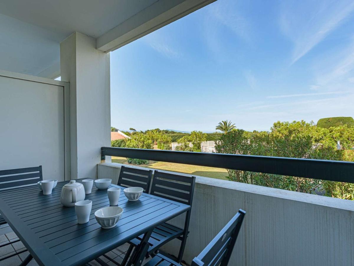 Apercu Mer: Bel Appartement Avec Piscine, Tennis Et Proche Plage - Fr-1-3-450 Bidart Eksteriør billede