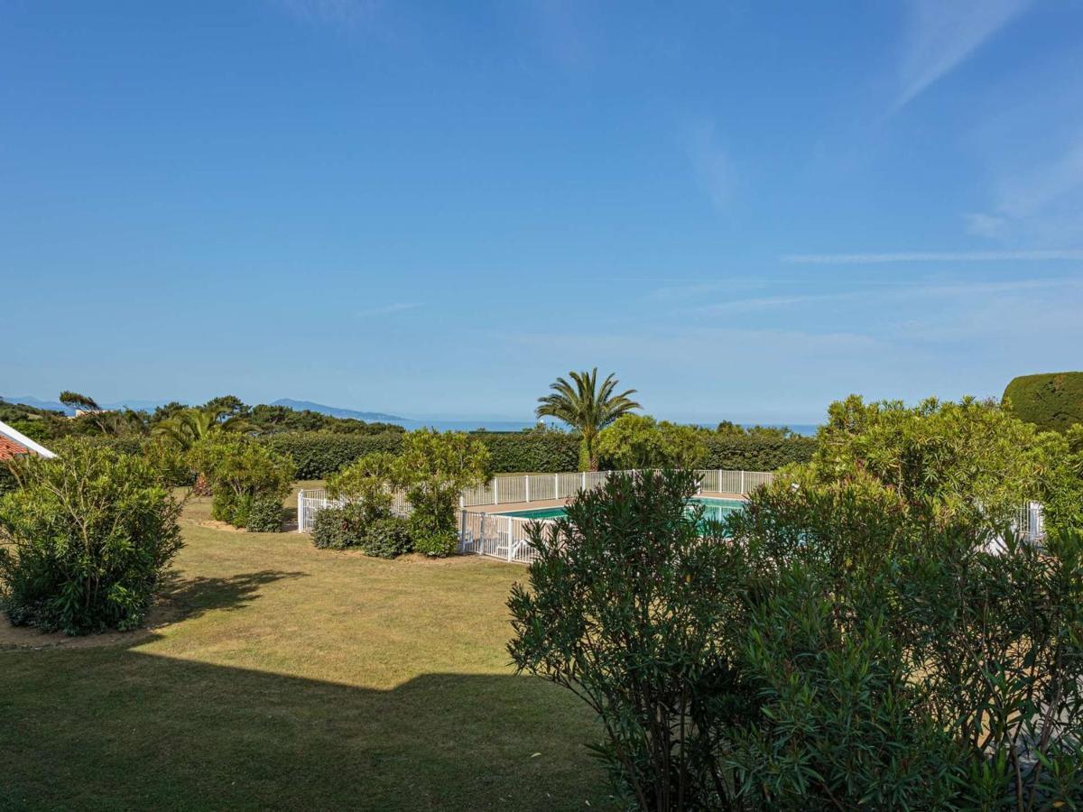Apercu Mer: Bel Appartement Avec Piscine, Tennis Et Proche Plage - Fr-1-3-450 Bidart Eksteriør billede